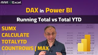 Power BI DAX Master Class | Running Totals & YTD with SUMX, CALCULATE & More