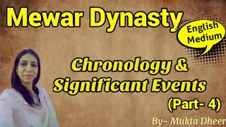 Mewar Dynasty (Part- 4)_Rajasthan History English Medium