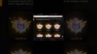 Grandmaster Emblem ☠ #freefire #shortsfeed #foryou