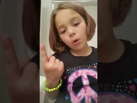 my very first YouTube video