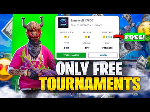 Playing Only Free Tournaments 🔥 For 24 Hours💀 I Earned ₹ 2**9 By Free Tournaments ✅ || S1 - Ep - 3