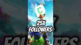 Unlock Your Supercell Creator Code with Just 25 Followers!#clashroyale #brawlstars #supercell