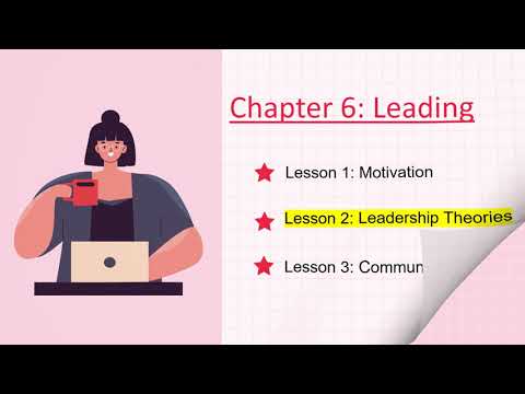 ABM OrgMan - Chapter 6: Leading (Lesson 2 - Leadership Style and Theories)