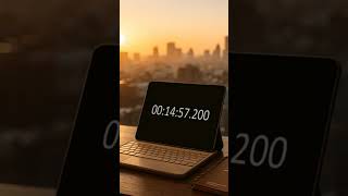 Study with me, 1h POMODORO  | Cozy Autumn Home Office & Study #studybackground #pomodoro