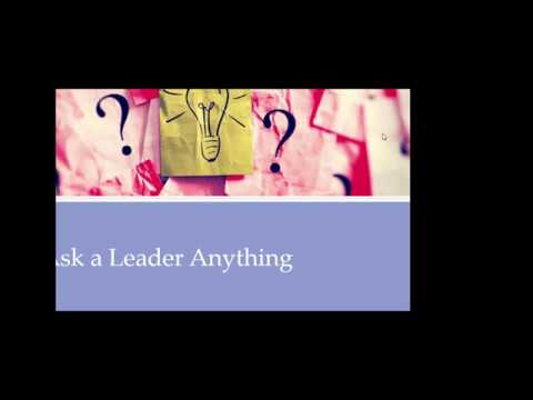 Ask a Leader Anything | December 2019
