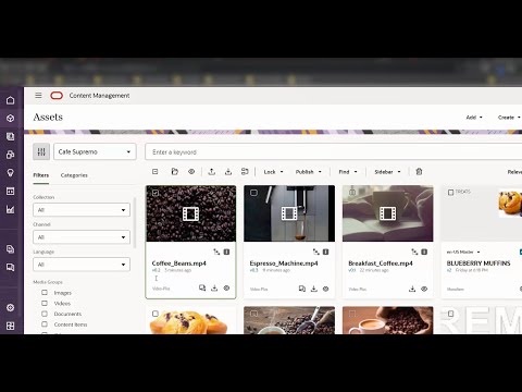 Managing Video in Oracle Content Management