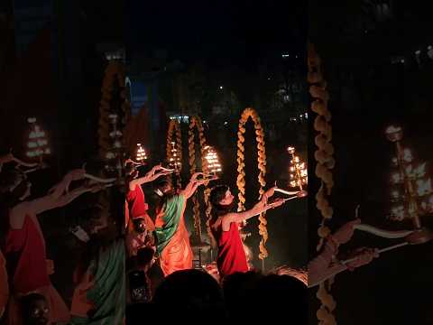 Goda Aarti Nashik 🕉🔥 #minivlog #aarti #nashik #shorts #gangaaarti
