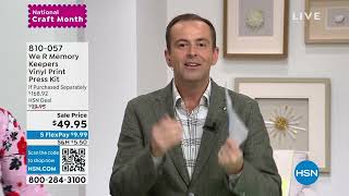 We R Memory Keepers Vinyl Print Press Kit