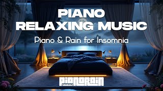 Piano Relaxing Music: Piano & Rain for Insomnia - Sleep More, Adult