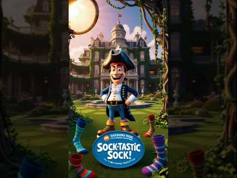 🧦🌊 Captain Sock & the Laundry Pirates: A Sock-tastic Adventure! 🏴‍☠️✨ #comedy