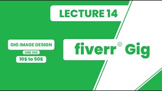 Lecture 14 Advance level class 08 Gig image design Bussines card design student card design