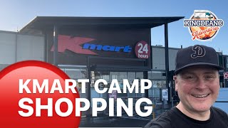 CAMP SHOPPING AT KMART / KMART CAMPING / TENT SHOPPING / CHEAP CAMPING / CARAVAN / FREE CAMPING
