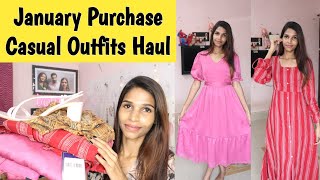 January Purchase Haul | Shopping | Amazon Western Outfits | Midi Dress, Shalu Swthrt #amazonhaul