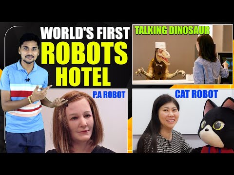 World's First Dinosaur Robots Hotel - Henn Na Japan| Artificial Intelligence