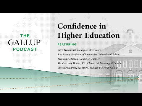 The Gallup Podcast | Confidence in Higher Education