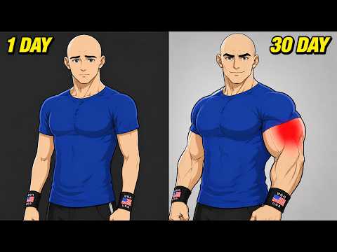 The ONLY 5 Exercises You Need for Bigger Arms (BODYWEIGHT ONLY)