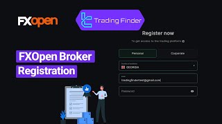 ✨ FXOpen Registration 2025 [EU Sign-Up Tutorial] - Tradingfinder ✨