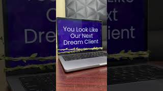 Hii Dream Client! 😎  #custom #development #marketing