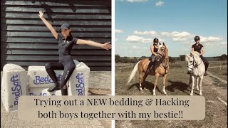 New Bedding day & Hacking out with my Bestie! | Natalya Wright