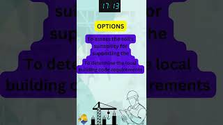 Purpose of a Geotechnical Survey in Construction | Civil Interview Quiz - 46 #civil #shorts #Survey