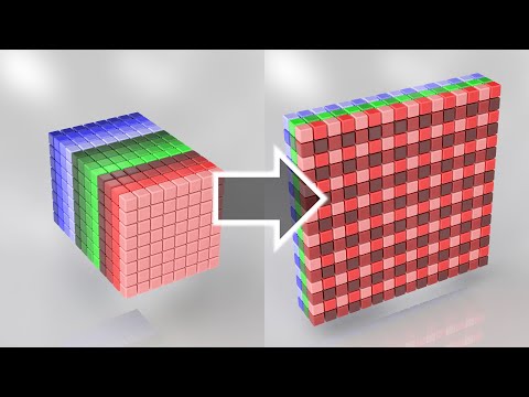 Pixel Shuffle - Changing Resolution with Style