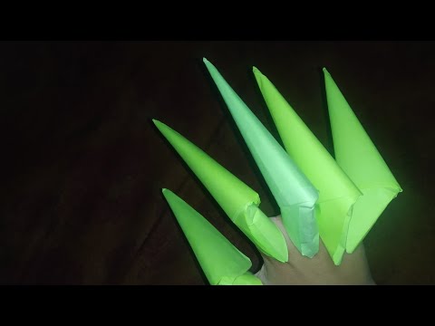 How to make paper claws || VALIANT V
