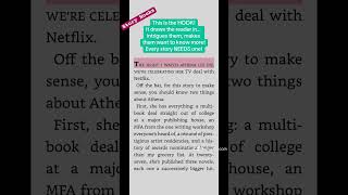First sentence story hook to intrigue readers, coax them into wanting more #hook #writing #learn