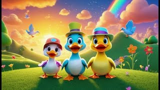 Two Little Ducks Learn to Spell | Fun Spelling Song for Kids | Learn Letters and Words