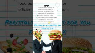 I wonder how the food feels #shorts #edushorts #quicklearn