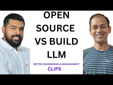 Should we create AI models or use open source LLM models? #opensource #ai