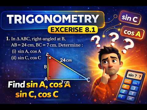 Exercise 8.1 class 10 maths | TRIGNOMETRY