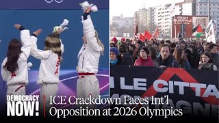 JD Vance Is Booed at Olympics While Thousands Protest U.S. Sending ICE Agents to Games in Italy