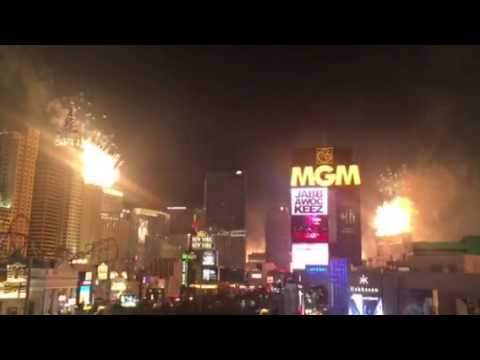 Vegas from our hotel room