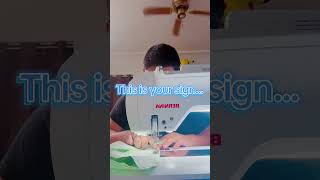 This is your sign to start sewing!! #learntosew #sewing