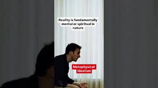 Metaphysical Idealism vs Metaphysical Materialism #philosophy #psychology #tylerdurden