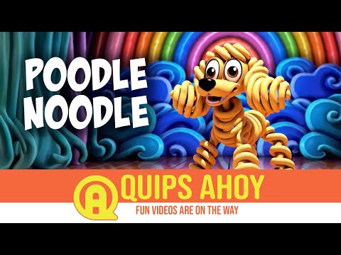 Poodle Noodle Kids Dance Video. Poodle Made of Noodles Dance Fun!