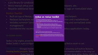 Redux vs Redux Toolkit,  #coding #reactjs#redux, #reduxtoolkit , #beginners
