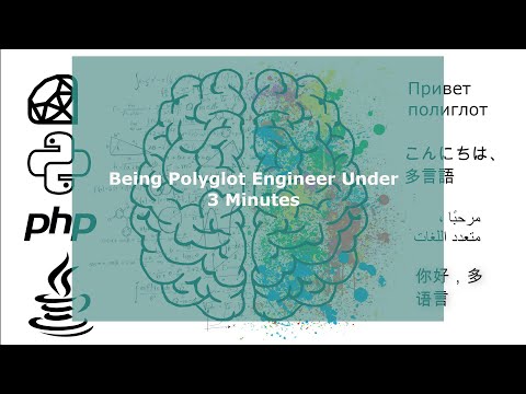Be Polyglot Programmer under 3 minute