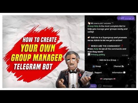 How To Make a Own Group Management Bot Without Deploy ⚡ | Telegram Group Management Bot | TrickyAbhi