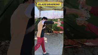 Glass breaking #fightingtechniques #martialarts #mma