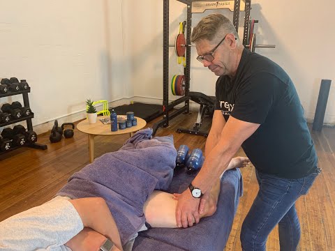 Recovery Massage of the Adductors with Stuart Hinds
