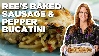 Ree Drummond's Baked Sausage and Pepper Bucatini | The Pioneer Woman | Food Network