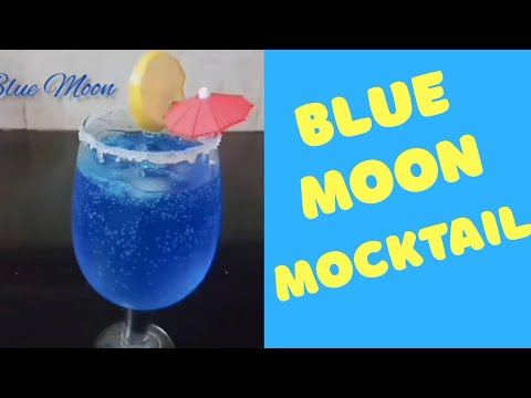 Blue Moon | Mocktail | Summer Drink