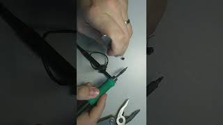 Modify an oscilloscope probe for external noise detection #how #howto #noise #electronic #process