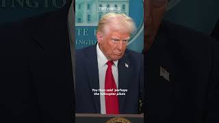 Trump blames diversity hires for deadly DC midair collision