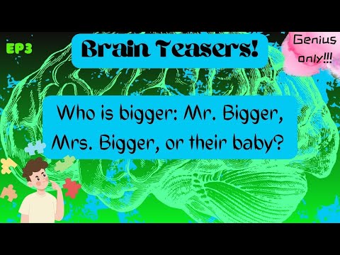Master the Art of Problem-Solving with These 5 Brain Teasing Challenges. EP3