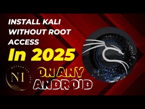 how to install kali linux on any android | #kalilinux #termux #android