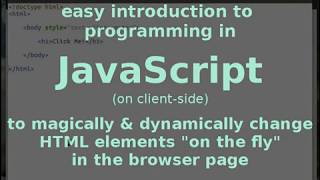 Introducing JavaScript