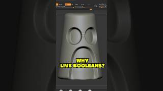 Things I knew when I was starting Zbrush - Part 1 (LIVE BOOLEANS) #zbrush #3d #zbrushtips #3dartist