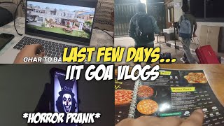 Enjoying the Last Few Days at IIT Goa 🎓 Hostel Life, Dinner, Chill & Games | IIT Final-Year Memories
